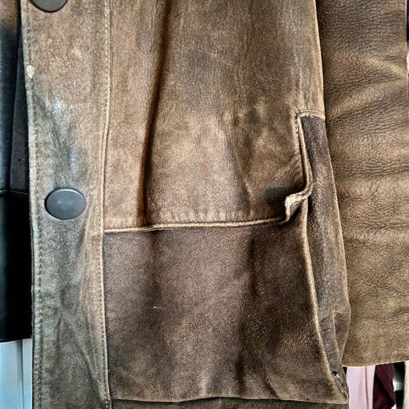 Genuine Leather Vintage DuPont Quilon Jacket with Fur Liner - Picture 4 of 9